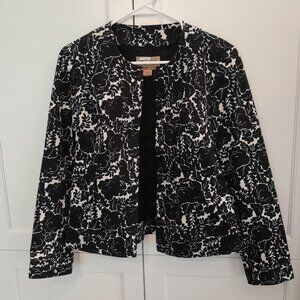 Peck & Peck Beautiful Quality Jacket - Stitched Border Finish